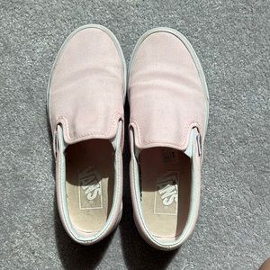 VANS Light Pink Slip On EUC Women’s Size 5.5